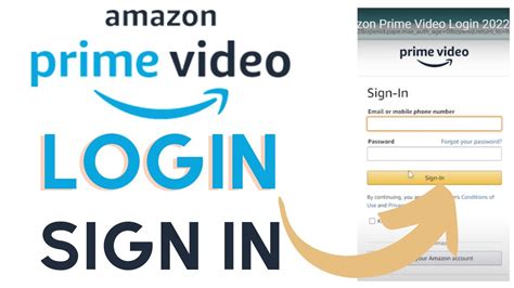 amazon video on demand login|amazon prime video manage account.